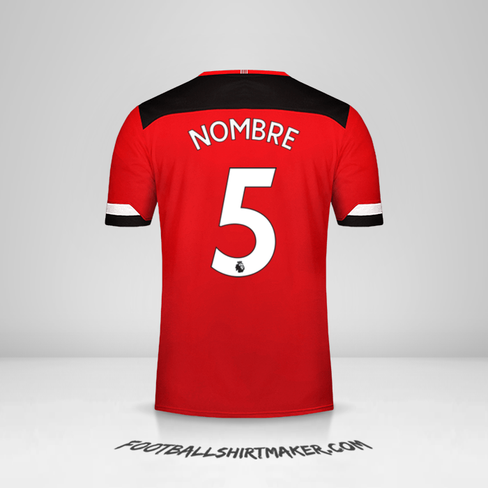 Jersey Southampton FC 2019/20 -  nombre - 5