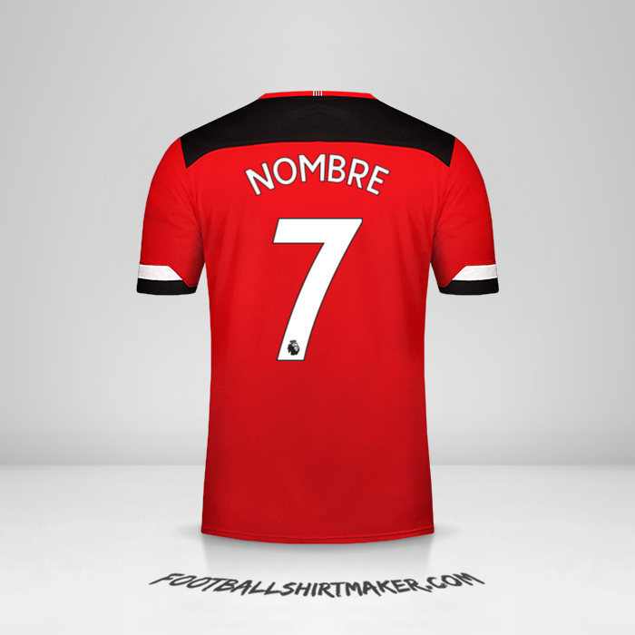 Jersey Southampton FC 2019/20 -  nombre - 7