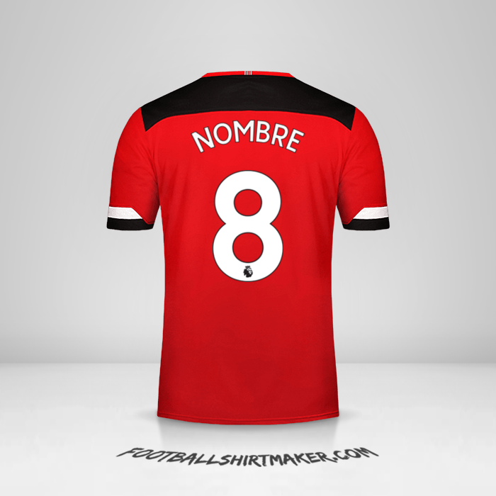 Camiseta Southampton FC 2019/20 -  nombre - 8