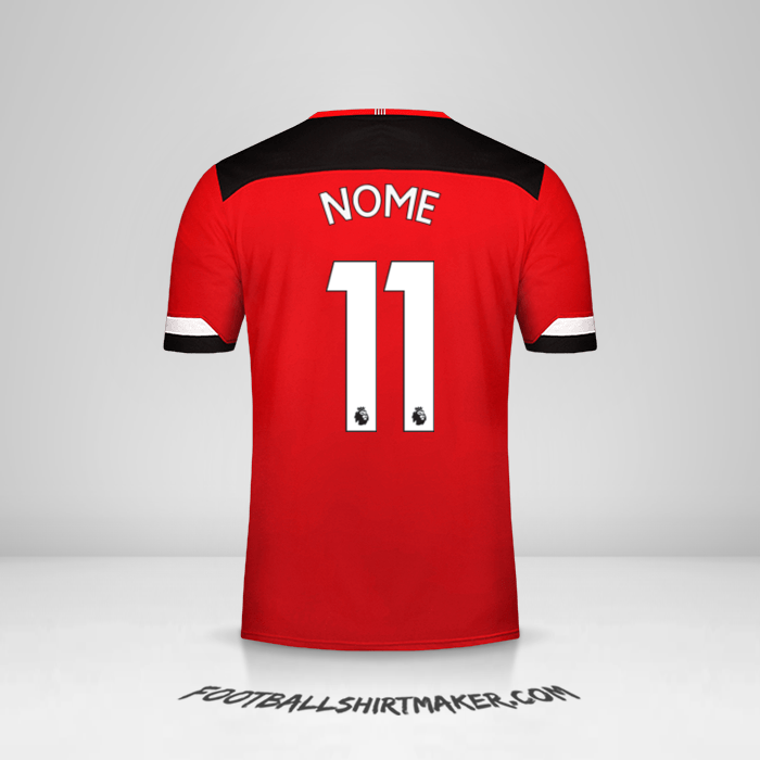Camisola Southampton FC 2019/20 -  nome - 11