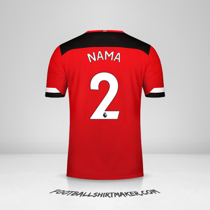 Jersey Southampton FC 2019/20 -  nama - 2