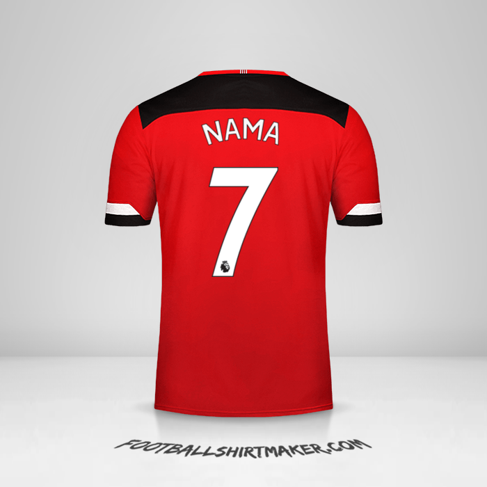 Jersey Southampton FC 2019/20 -  nama - 7