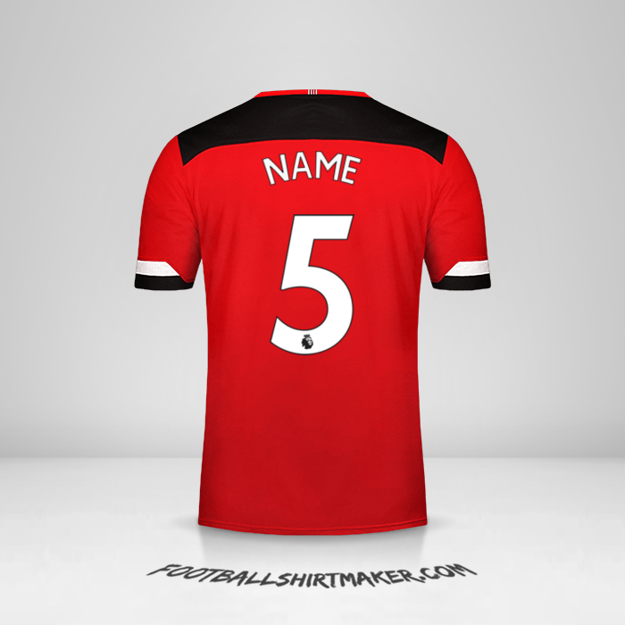 Shirt Southampton FC 2019/20 -  name - 5