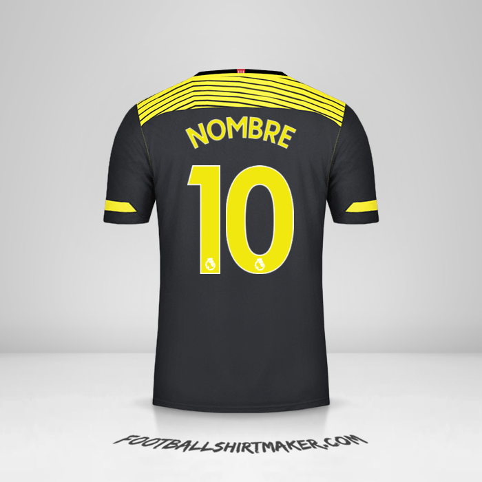 Jersey Southampton FC 2019/20 Visita -  nombre - 10