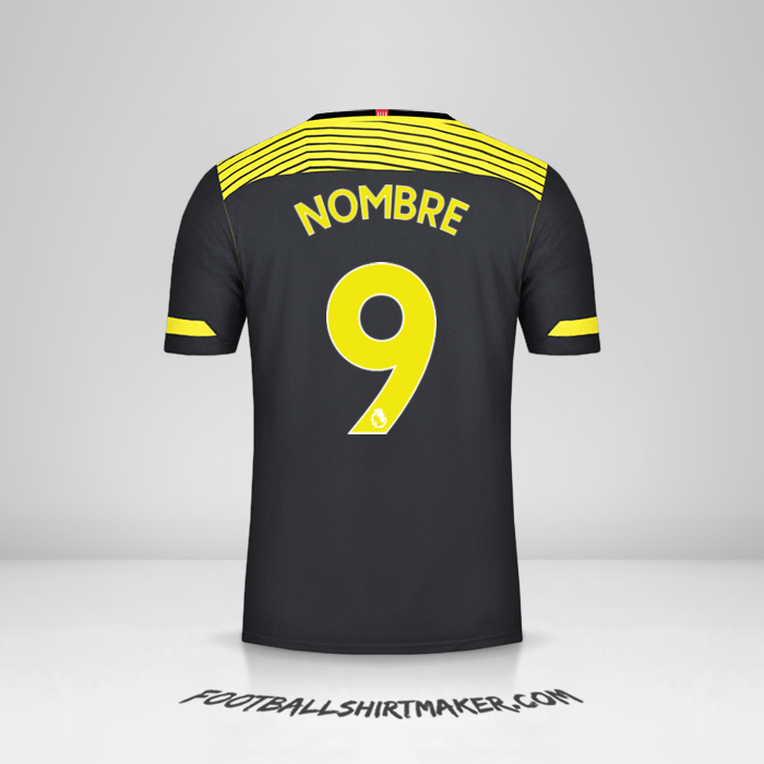 Jersey Southampton FC 2019/20 Visita -  nombre - 9