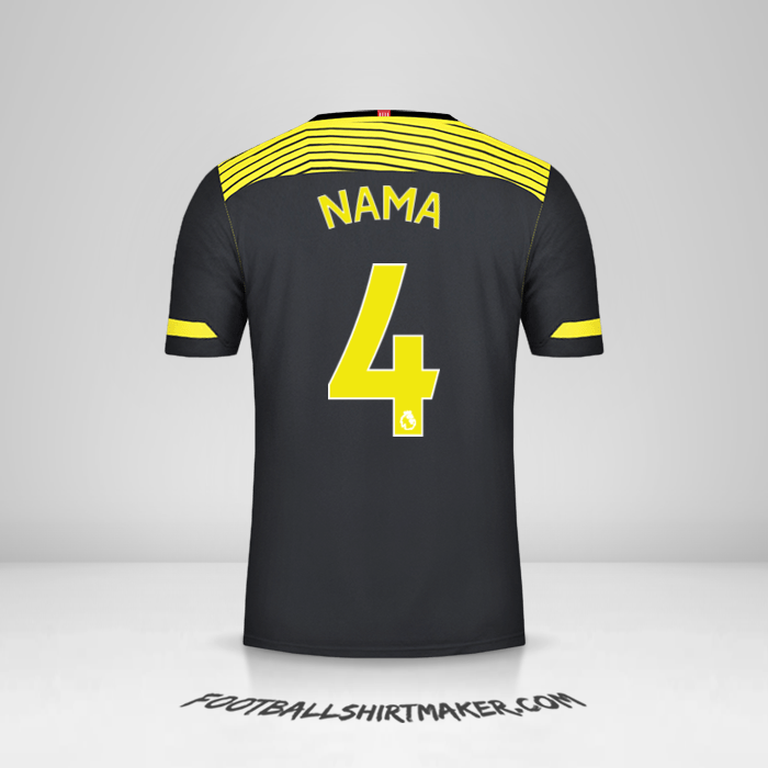 Jersey Southampton FC 2019/20 Alternatif -  nama - 4