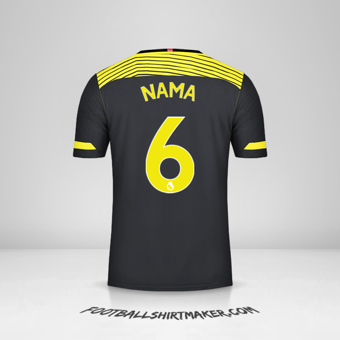 Jersey Southampton FC 2019/20 Alternatif -  nama - 6