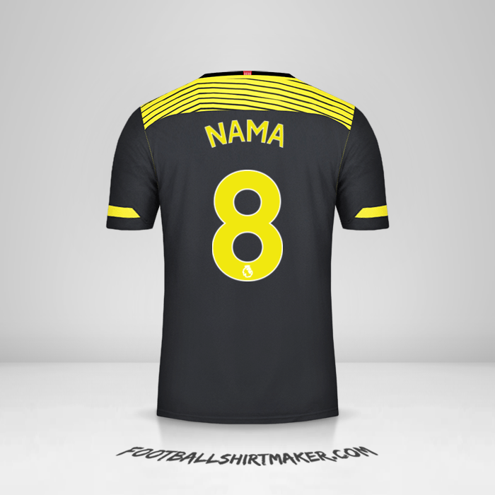 Jersey Southampton FC 2019/20 Alternatif -  nama - 8