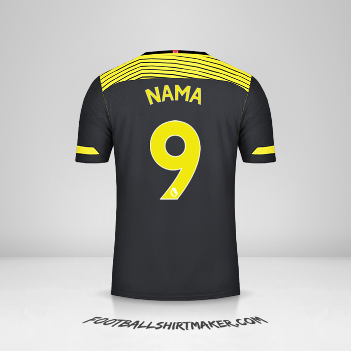 Jersey Southampton FC 2019/20 Alternatif -  nama - 9
