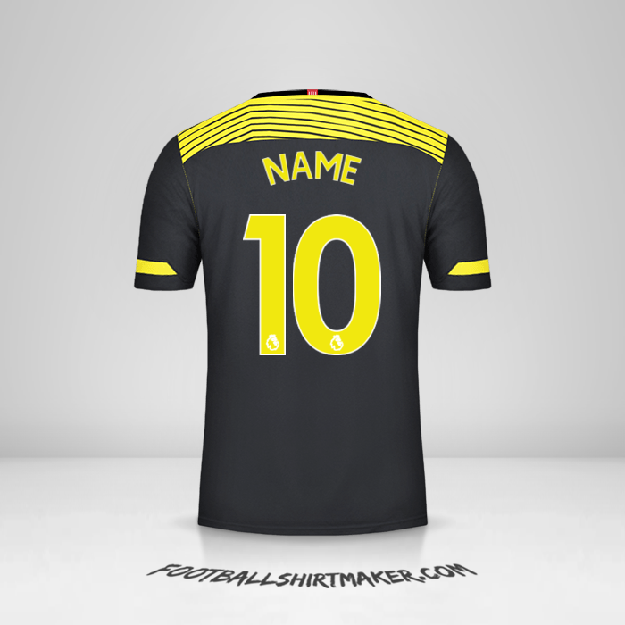 Trikot Southampton FC 2019/20 Auswärts -  name - 10