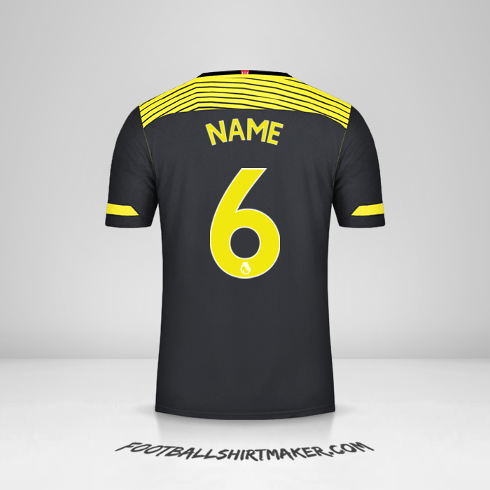 Trikot Southampton FC 2019/20 Auswärts -  name - 6