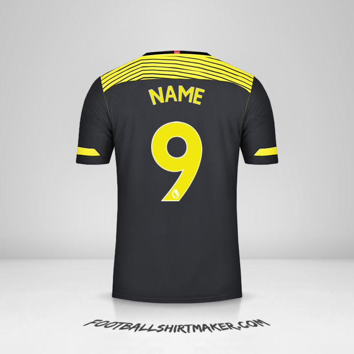 Trikot Southampton FC 2019/20 Auswärts -  name - 9