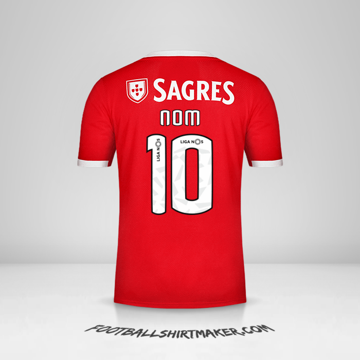 Maillot SL Benfica 2019/20 -  nom - 10