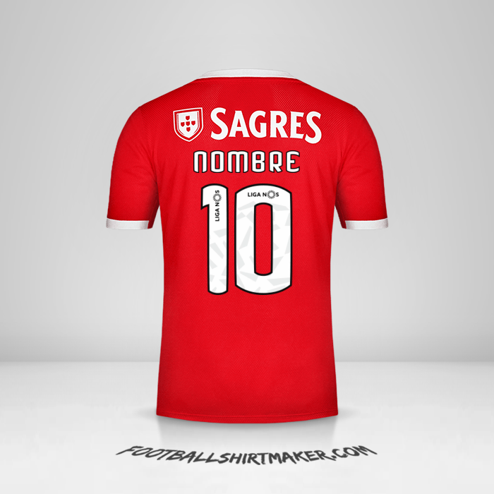 Jersey SL Benfica 2019/20 -  nombre - 10