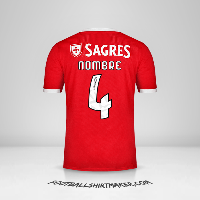 Jersey SL Benfica 2019/20 -  nombre - 4