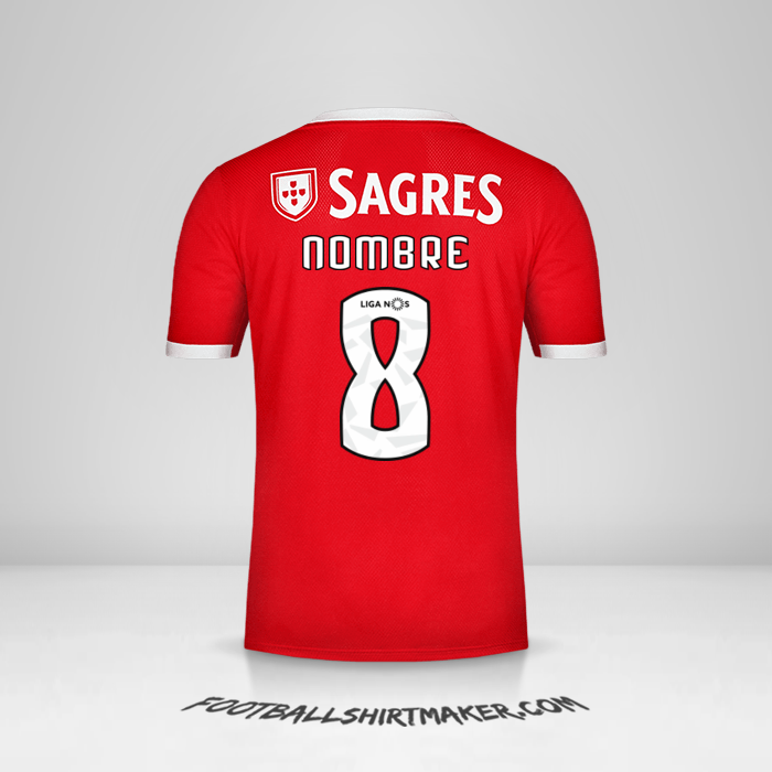 Jersey SL Benfica 2019/20 -  nombre - 8