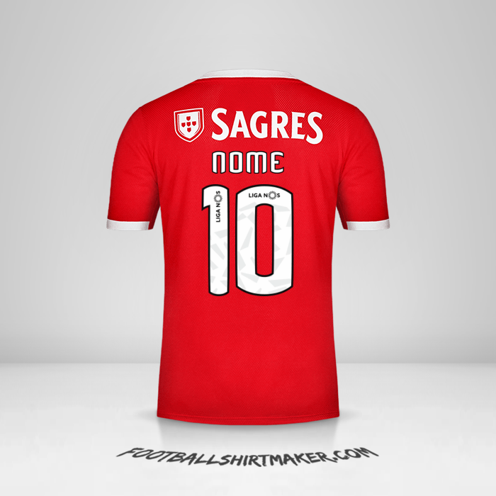 Maglia SL Benfica 2019/20 -  nome - 10