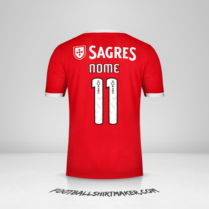 Camisa SL Benfica 2019/20 -  nome - 11