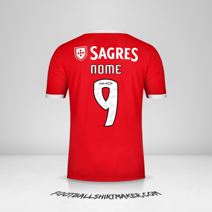 Camisola SL Benfica 2019/20 -  nome - 9