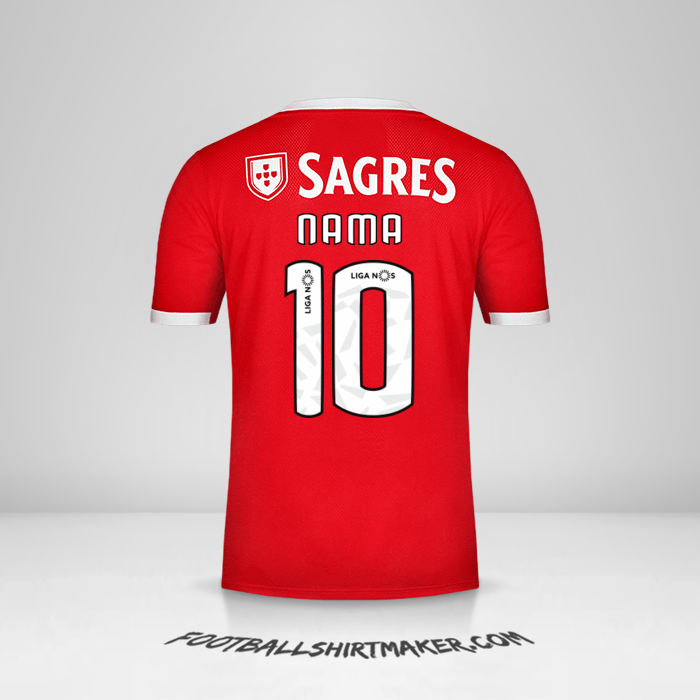 Jersey SL Benfica 2019/20 -  nama - 10