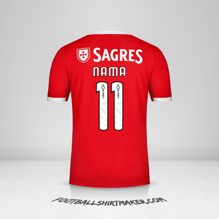 Jersey SL Benfica 2019/20 -  nama - 11