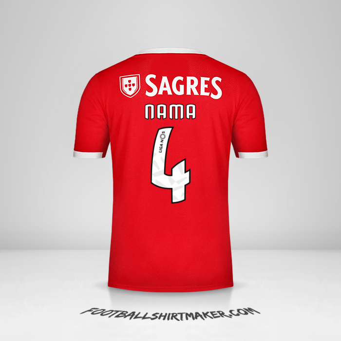 Jersey SL Benfica 2019/20 -  nama - 4