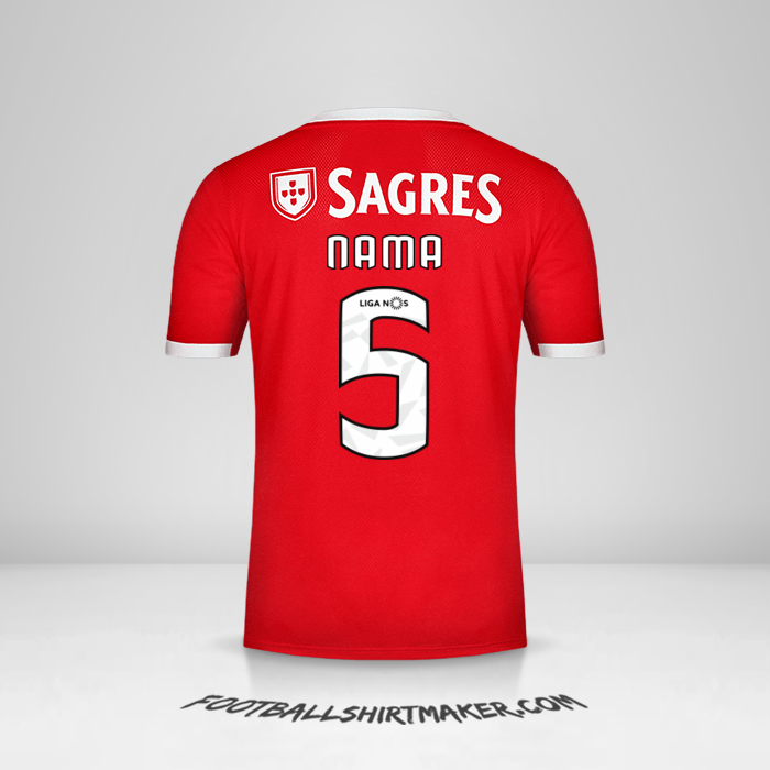 Jersey SL Benfica 2019/20 -  nama - 5
