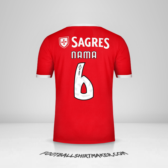 Jersey SL Benfica 2019/20 -  nama - 6