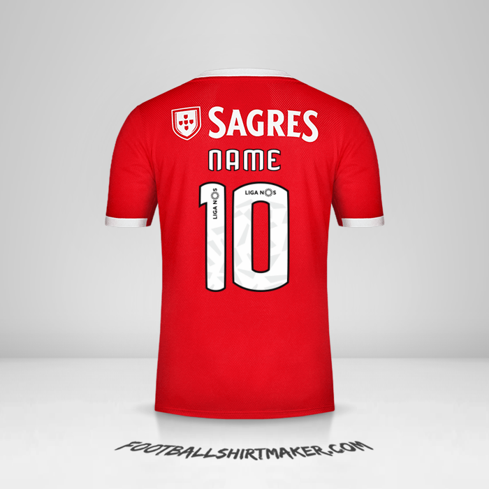 Jersey SL Benfica 2019/20 -  name - 10