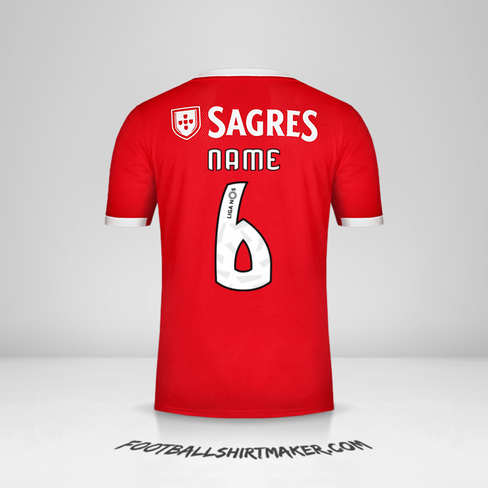 Jersey SL Benfica 2019/20 -  name - 6