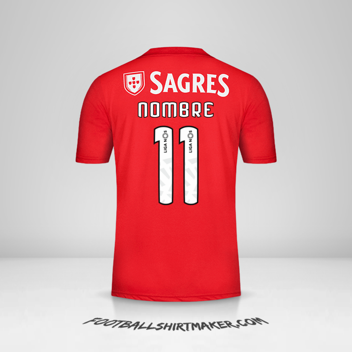 Jersey SL Benfica 2018/19 -  nombre - 11