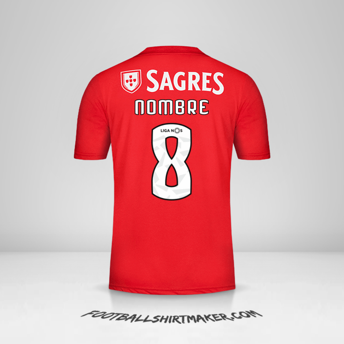 Jersey SL Benfica 2018/19 -  nombre - 8