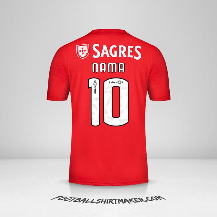 Jersey SL Benfica 2018/19 -  nama - 10
