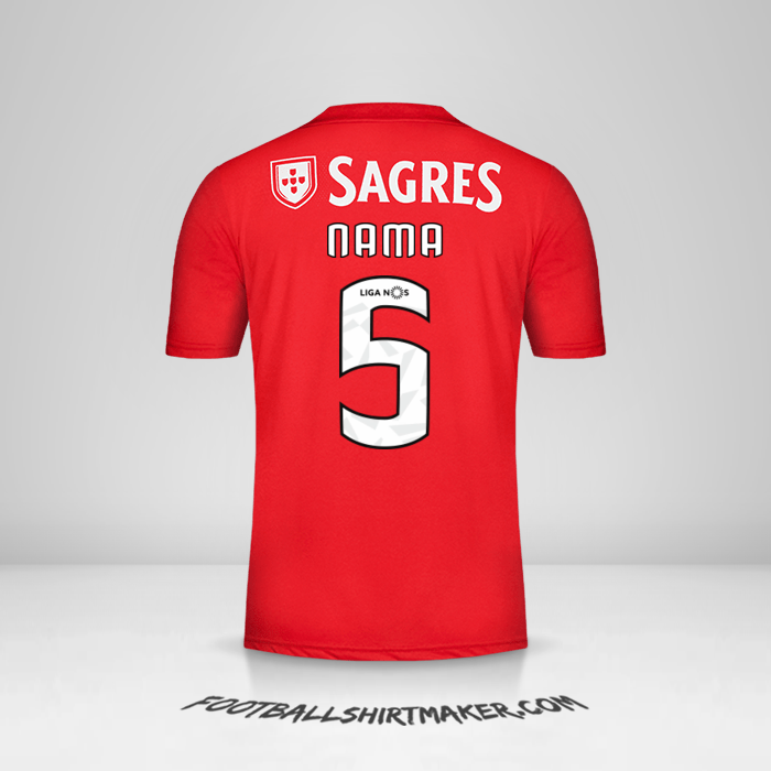 Jersey SL Benfica 2018/19 -  nama - 5