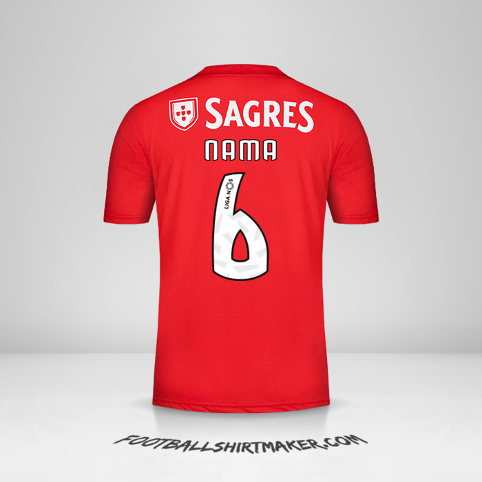 Jersey SL Benfica 2018/19 -  nama - 6