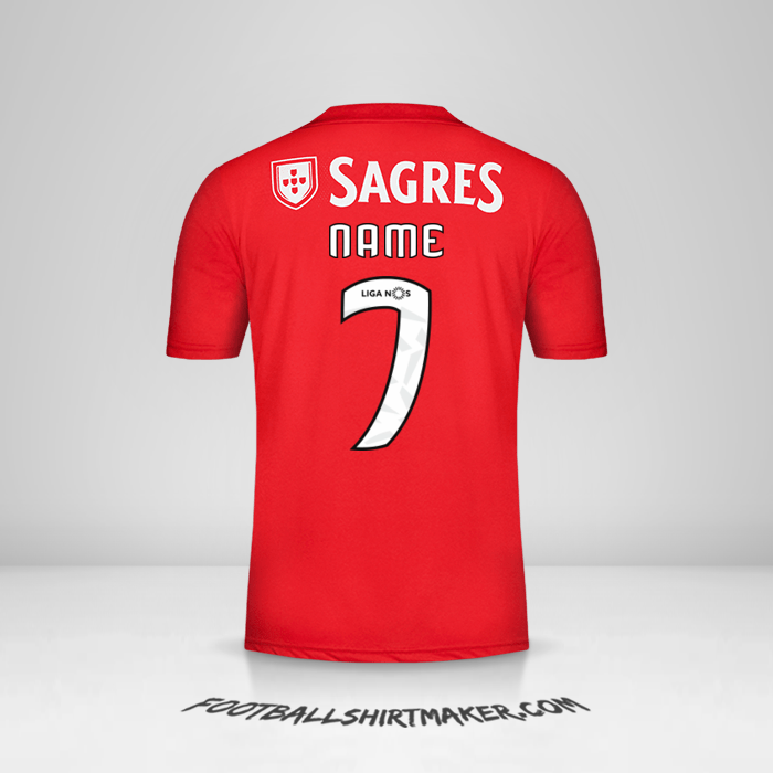 Jersey SL Benfica 2018/19 -  name - 7