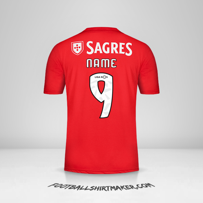 Shirt SL Benfica 2018/19 -  name - 9