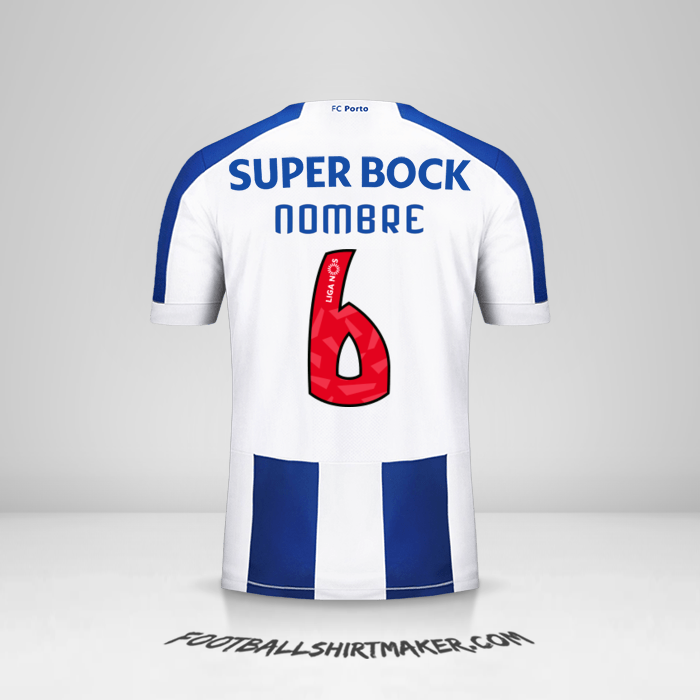 Jersey FC Porto 2019/20 -  nombre - 6