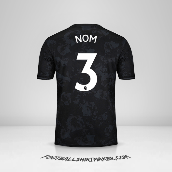 Maillot Manchester United 2019/20 Troisième -  nom - 3