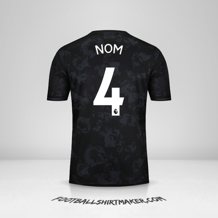 Maillot Manchester United 2019/20 Troisième -  nom - 4