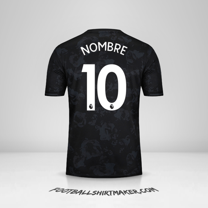 Jersey Manchester United 2019/20 Tercera -  nombre - 10