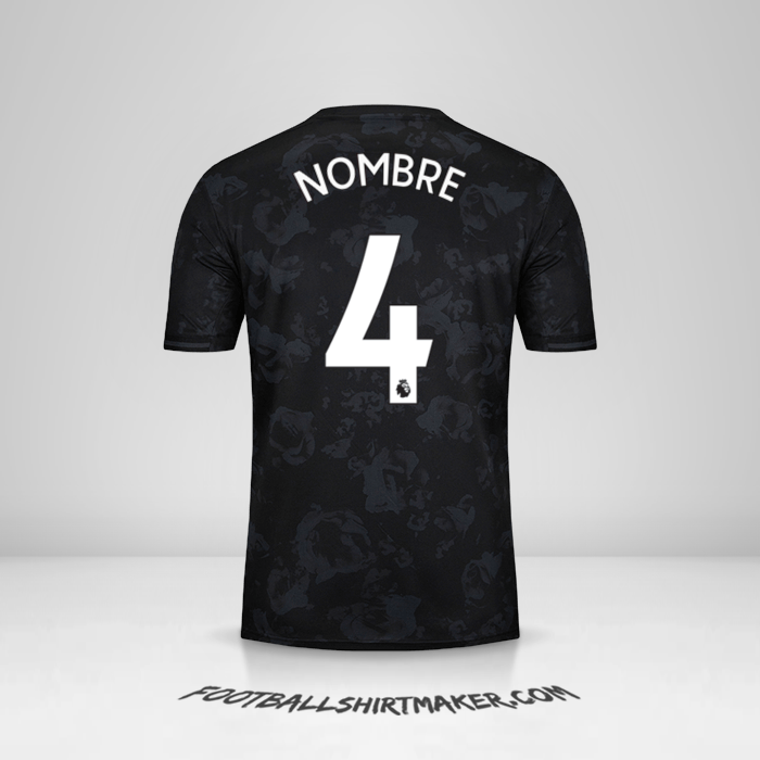 Camiseta Manchester United 2019/20 Tercera -  nombre - 4