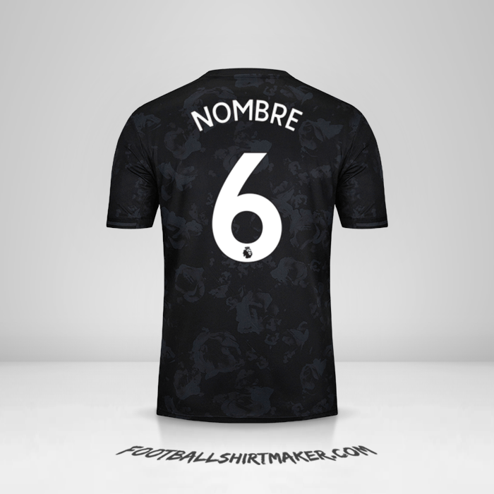 Camiseta Manchester United 2019/20 Tercera -  nombre - 6