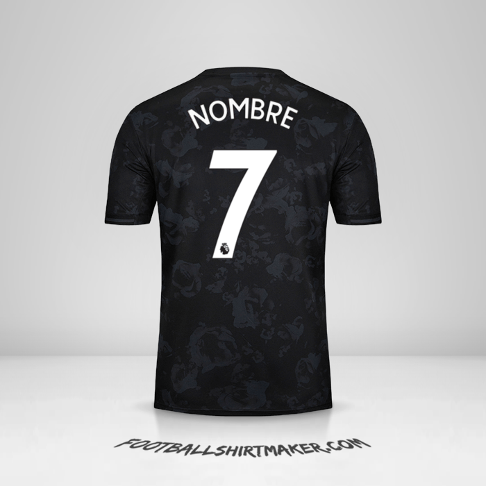 Jersey Manchester United 2019/20 Tercera -  nombre - 7