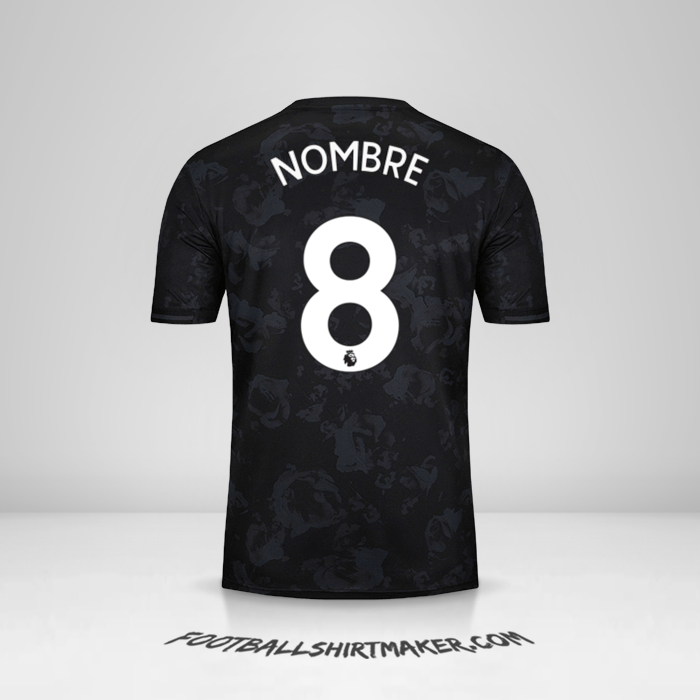 Camiseta Manchester United 2019/20 Tercera -  nombre - 8