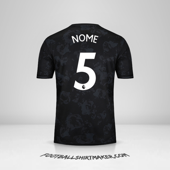 Camisa Manchester United 2019/20 Terceira -  nome - 5