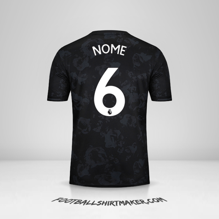 Camisa Manchester United 2019/20 Terceira -  nome - 6