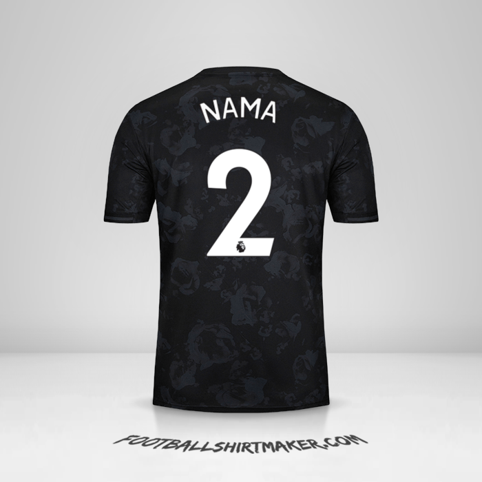 Jersey Manchester United 2019/20 Ketiga -  nama - 2
