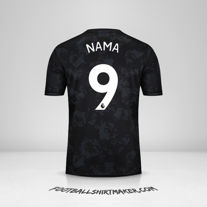Jersey Manchester United 2019/20 Ketiga -  nama - 9