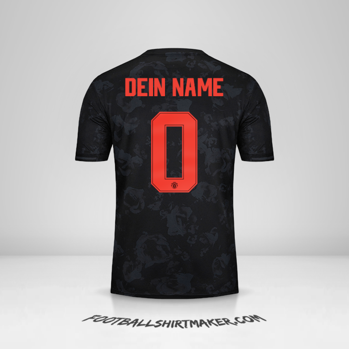 Trikot Manchester United Cup 2019/20 III -  dein name - 0
